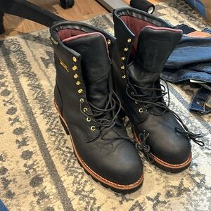 Men's Chippewa Boots 8" Paladin 400G Steel Toe Waterproof